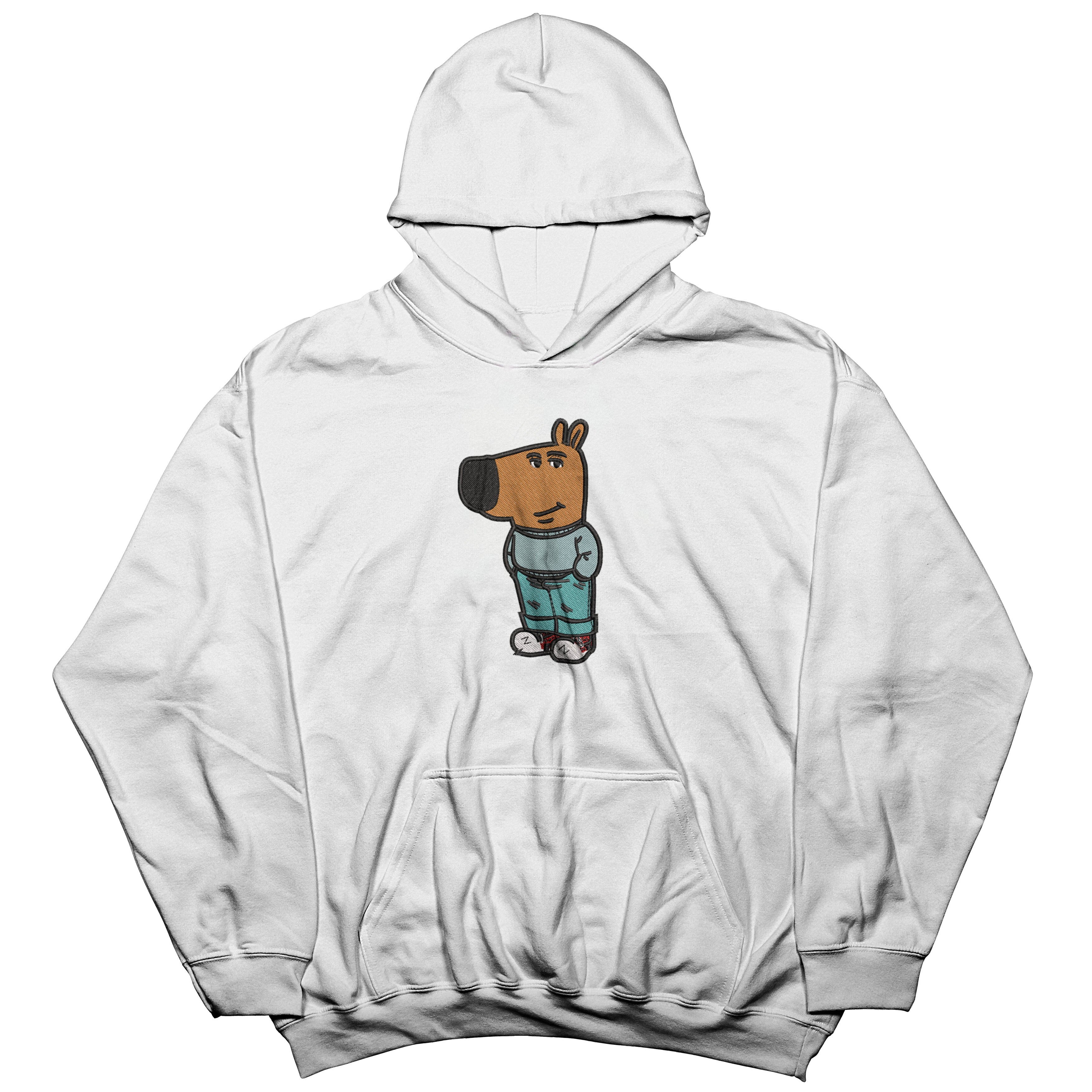 Chill Guy embroidered Hoodie